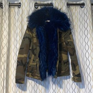 Fur Army Jacket